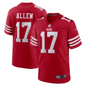 brandon allen san francisco 49ers nike game jersey scarlet 4412 jwyjz.jpg