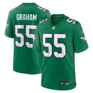 brandon graham philadelphia eagles nike alternate game jersey kelly green 8163 pumjg.jpg