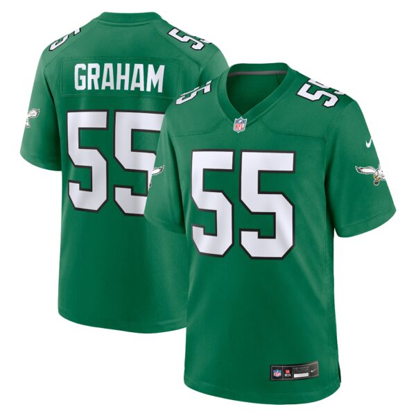 brandon graham philadelphia eagles nike alternate game jersey kelly green 8163 pumjg.jpg