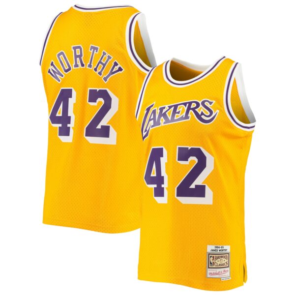 james worthy los angeles lakers mitchell 26amp ness 198485 hardwood classics swingman jersey gold 2830 z2uec.jpg