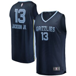 jaren jackson jr. memphis grizzlies fanatics youth 202122 fast break replica jersey icon edition navy 2317 05k4e.jpg