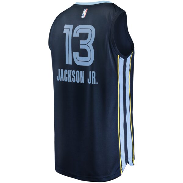 jaren jackson jr. memphis grizzlies fanatics youth 202122 fast break replica jersey icon edition navy 6667 nstgp.jpg