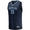 jaren jackson jr. memphis grizzlies fanatics youth 202122 fast break replica jersey icon edition navy 8933 msf3v.jpg