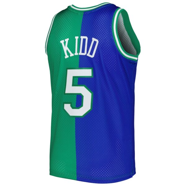 jason kidd dallas mavericks mitchell 26amp ness hardwood classics 199495 split swingman jersey bluegreen 8922 w1oz3.jpg
