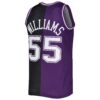 jason williams sacramento kings mitchell 26amp ness hardwood classics 200001 split swingman jersey purpleblack 2078 xdnkx.jpg
