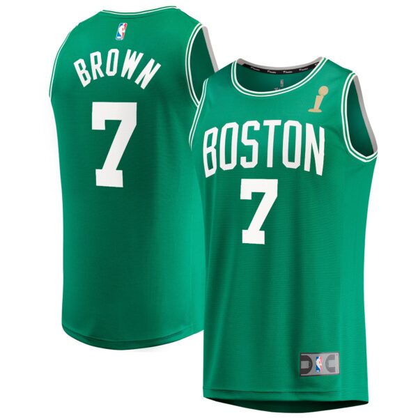 jaylen brown boston celtics fanatics youth 2024 nba finals champions fast break replica player jersey kelly green icon edition 9260 0c7tc.jpg