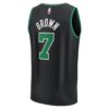 jaylen brown boston celtics fanatics youth fast break replica player jersey statement edition black 7931 a08dt.jpg