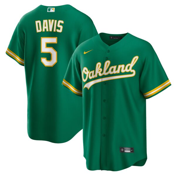 jd davis oakland athletics nike alternate replica jersey kelly green 7960 lpbtj.jpg