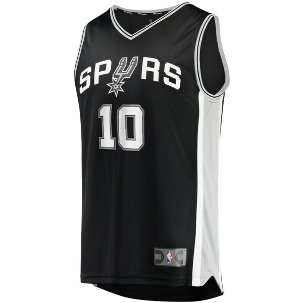 jeremy sochan san antonio spurs fanatics youth 2022 nba draft first round pick fast break replica jersey icon edition black 7534 lsfei.jpg
