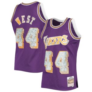 jerry west los angeles lakers mitchell 26amp ness 197172 hardwood classics nba 75th anniversary diamond swingman jersey purple 8800 9vbte.jpg