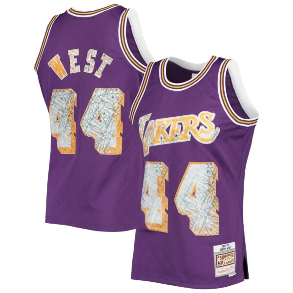 jerry west los angeles lakers mitchell 26amp ness 197172 hardwood classics nba 75th anniversary diamond swingman jersey purple 8800 9vbte.jpg