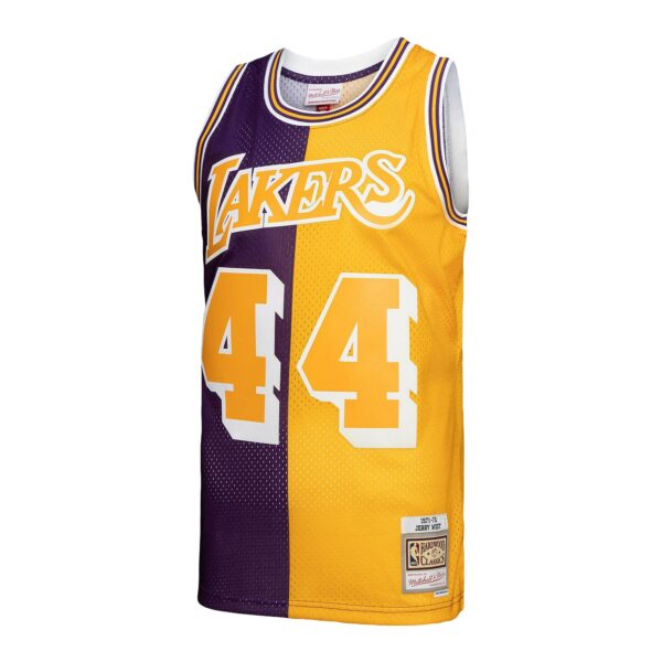 jerry west los angeles lakers mitchell 26amp ness hardwood classics 197172 split swingman jersey purplegold 2140 v3mkw.jpg
