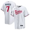 joe mauer minnesota twins nike 2024 baseball hall of fame home replica player jersey white 1996 iydho.jpg