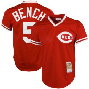 johnny bench cincinnati reds mitchell 26amp ness cooperstown collection big 26amp tall mesh batting practice jersey red 3459 qpsan.jpg