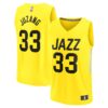 johnny juzang utah jazz fanatics fast break replica player jersey icon edition yellow 3770 ag3z3.jpg