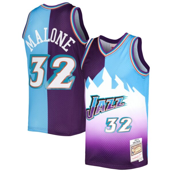 karl malone utah jazz mitchell 26amp ness hardwood classics 199697 split swingman jersey purpleturquoise 5840 xedu2.jpg