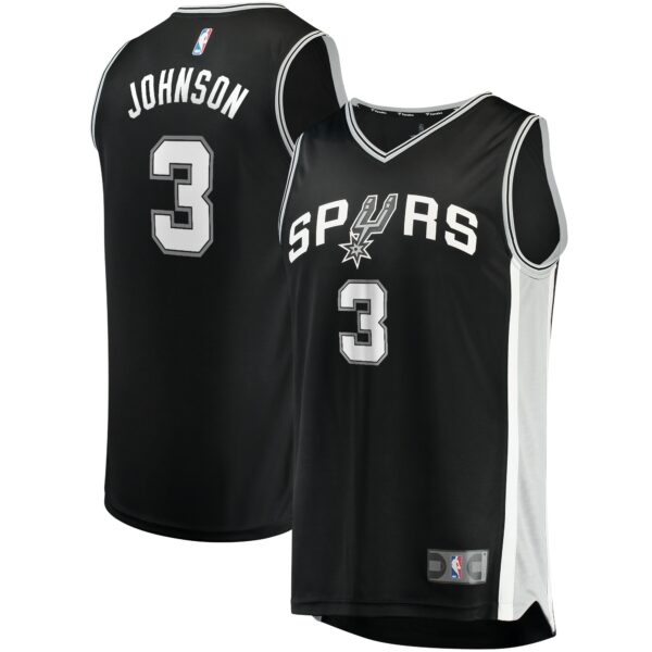 keldon johnson san antonio spurs fanatics fast break replica jersey black icon edition 3931 npgnj.jpg