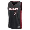 kelel ware miami heat fanatics fast break replica player jersey icon edition black 8535 msa2f.jpg