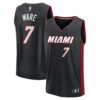 kelel ware miami heat fanatics youth fast break replica player jersey icon edition black 7236 swkkg.jpg