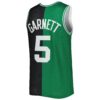 kevin garnett boston celtics mitchell 26amp ness hardwood classics 200708 split swingman jersey blackkelly green 4131 vup5e.jpg