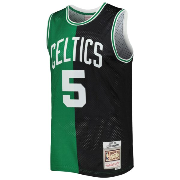kevin garnett boston celtics mitchell 26amp ness hardwood classics 200708 split swingman jersey blackkelly green 9660 x17xo.jpg