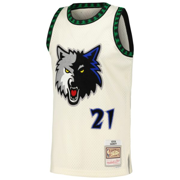 kevin garnett minnesota timberwolves mitchell 26amp ness chainstitch swingman jersey cream 3285 yp3ow.jpg
