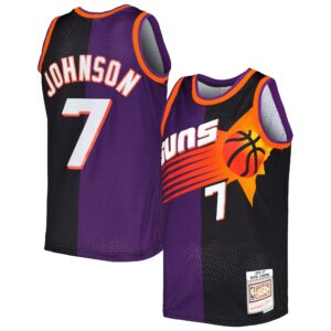 kevin johnson phoenix suns mitchell 26amp ness hardwood classics 199697 split swingman jersey purpleblack 1574 2f6a3.jpg