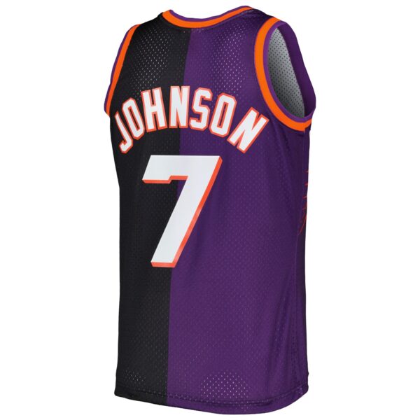 kevin johnson phoenix suns mitchell 26amp ness hardwood classics 199697 split swingman jersey purpleblack 6759 sp2wf.jpg