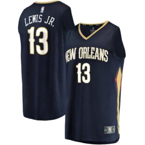 kira lewis jr. new orleans pelicans fanatics fast break replica jersey navy icon edition 3811 jhh9v.jpg