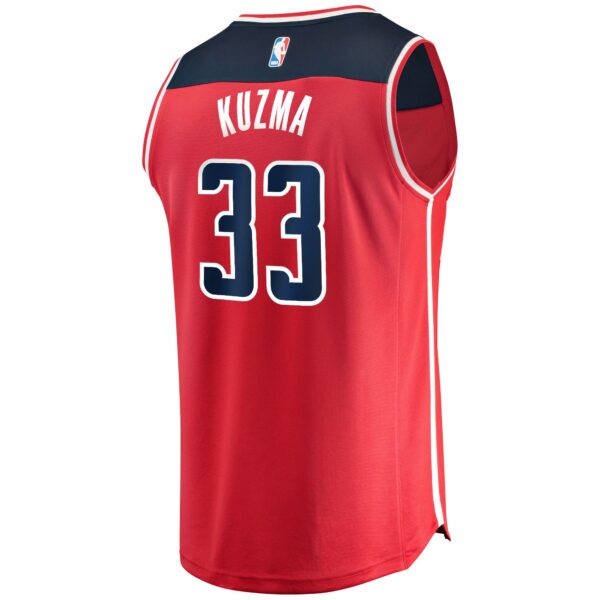 kyle kuzma washington wizards fanatics fast break replica jersey icon edition red 8777 ccasz.jpg