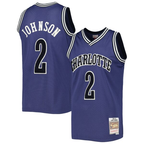 larry johnson charlotte hornets mitchell 26amp ness 199495 hardwood classics off court swingman jersey purple 5551 kxmxw.jpg