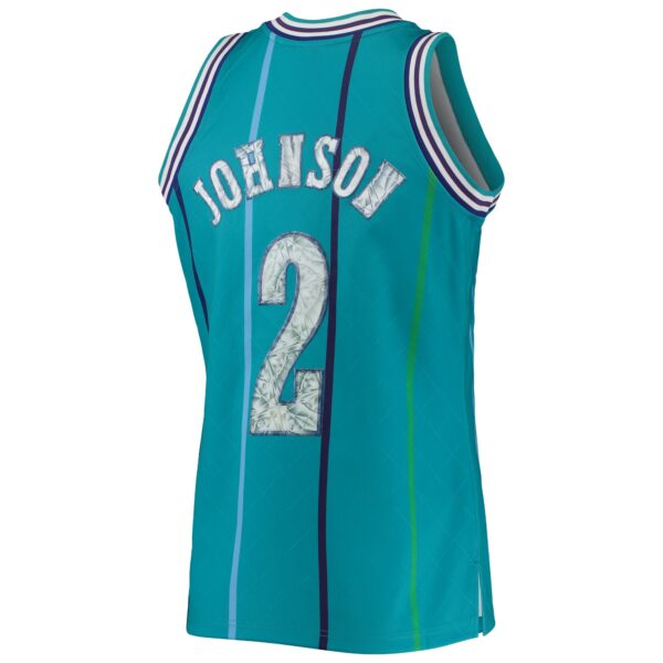 larry johnson charlotte hornets mitchell 26amp ness 199697 hardwood classics nba 75th anniversary diamond swingman jersey teal 7701 rd3d0.jpg