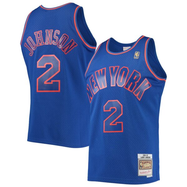 larry johnson new york knicks mitchell 26amp ness 199697 hardwood classics swingman jersey blue 7639 2uaa2.jpg