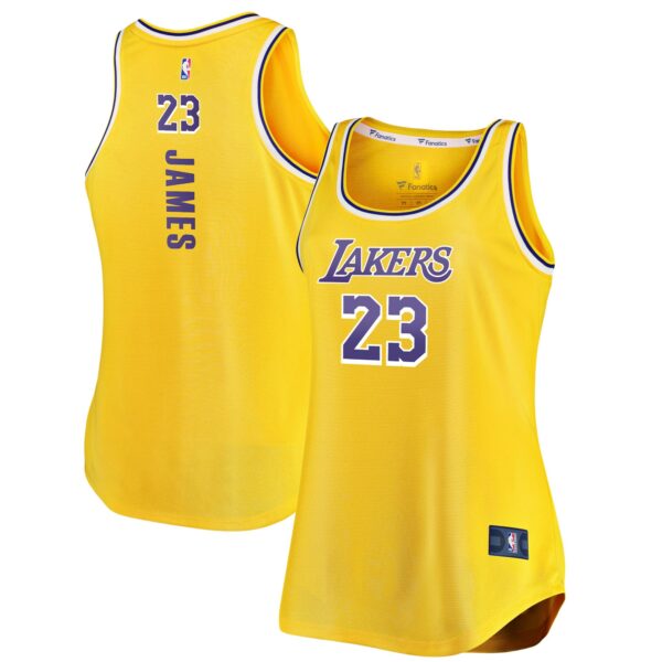 lebron james los angeles lakers fanatics womens fast break tank jersey gold 1385 fa7qa.jpg