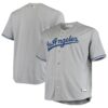 los angeles dodgers big 26amp tall replica team jersey gray 3686 egglo.jpg