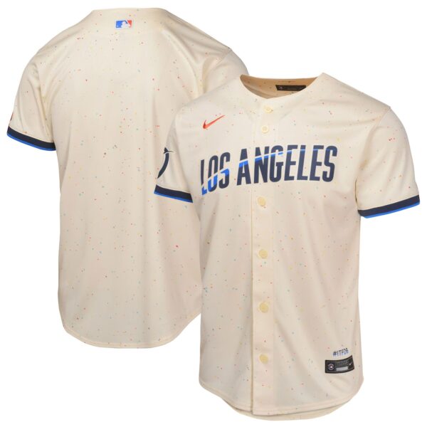 los angeles dodgers nike youth 2024 city connect limited jersey cream 3550 nhfjm.jpg