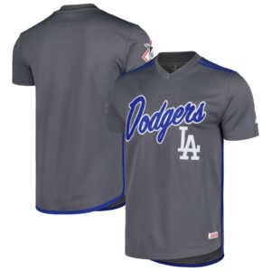 los angeles dodgers stitches team v neck jersey charcoal 2534 l92w2.jpg