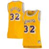 magic johnson los angeles lakers mitchell 26amp ness womens 198485 hardwood classics swingman jersey gold 1193 qqo5t.jpg