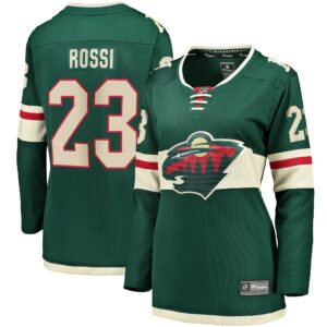 marco rossi minnesota wild fanatics womens home breakaway player jersey green 9602 mn623.jpg