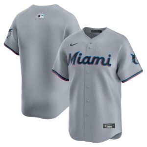 miami marlins nike road limited jersey26nbspE28093 gray 4537 uncto.jpg