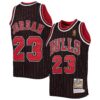 michael jordan chicago bulls mitchell 26amp ness youth 1996 97 hardwood classics authentic jersey blackred 8503 11vz2.jpg