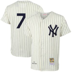 mickey mantle new york yankees mitchell 26amp ness 1951 cooperstown collection authentic jersey cream 4219 jcq1u.jpg