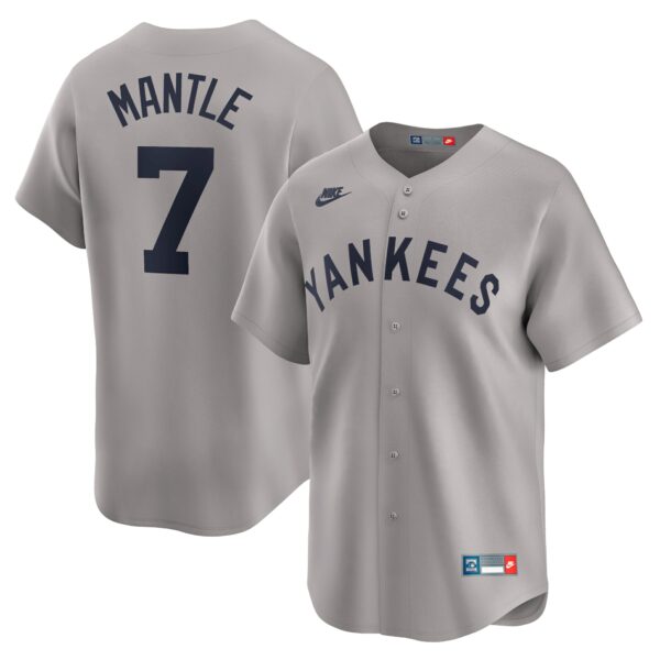 mickey mantle new york yankees nike throwback cooperstown collection limited jersey gray 7230 bol5p.jpg