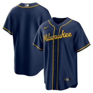 milwaukee brewers nike alternate replica team jersey navy 1079 xzmap.jpg