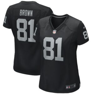 tim brown las vegas raiders nike womens game retired player jersey black 3876 cg074.jpg