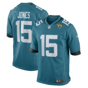 tim jones jacksonville jaguars nike game player jersey teal 7526 lcjmq.jpg