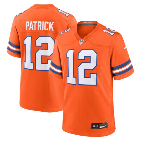 tim patrick denver broncos nike mile high collection 1977 throwback player game jersey orange 9183 skha4.jpg