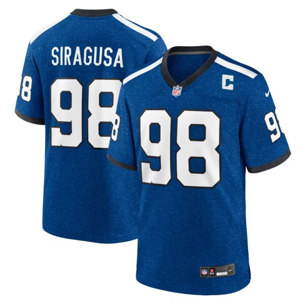 tony siragusa indianapolis colts nike indiana nights alternate game jersey royal 5504 23plg.jpg